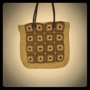 Kelly & Katie Lined Crochet Tote